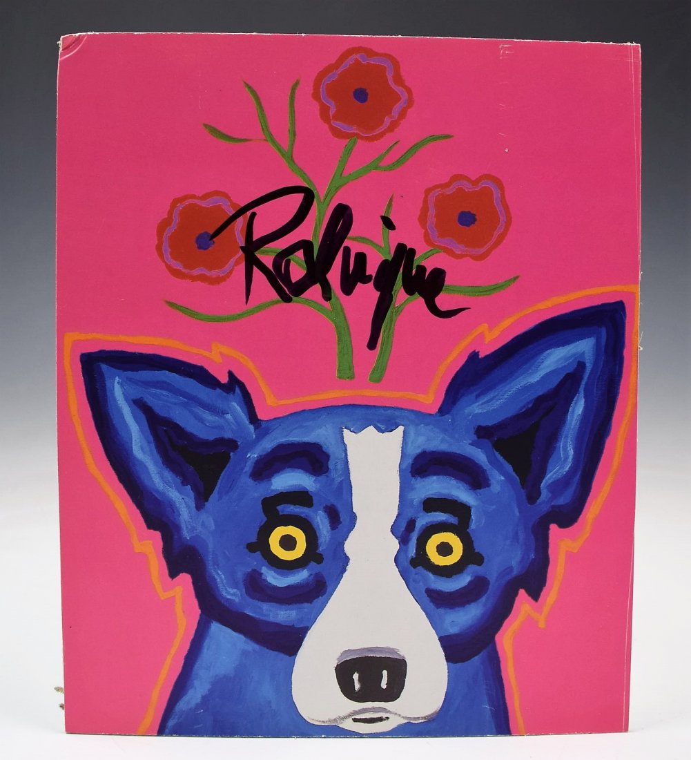 George Rodrigue Signed Print (1 of 2)