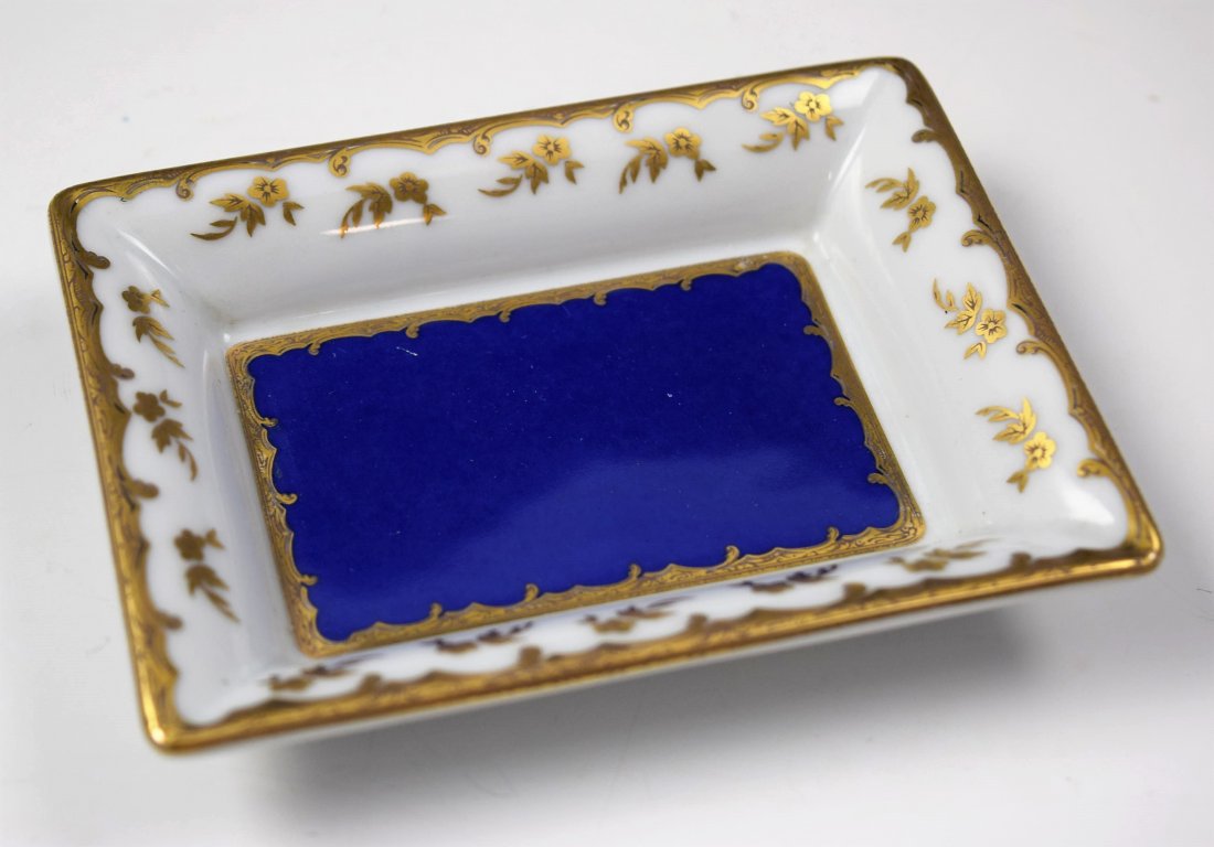 Patek Philippe Ashtray: Patek Philippe porcelain ashtray, Limoges Collection 2001