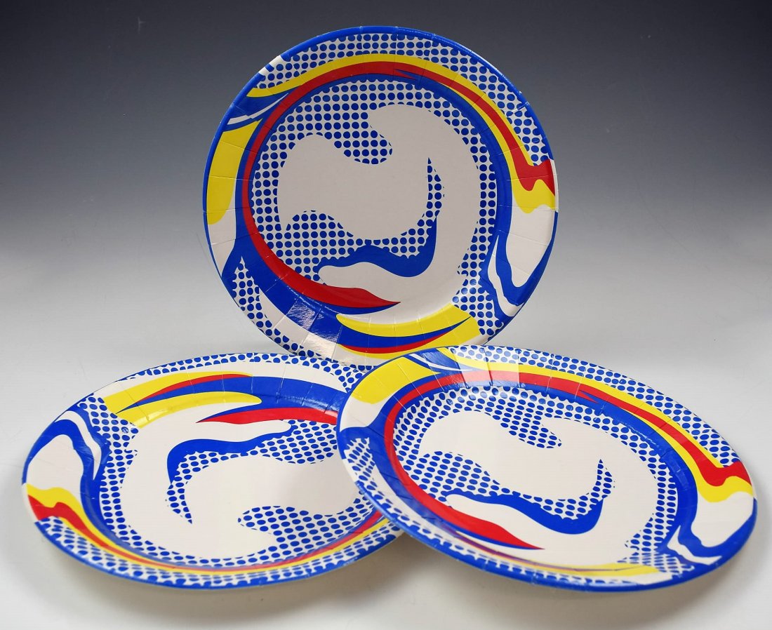 After Roy Lichtenstein Plates (1 of 3)