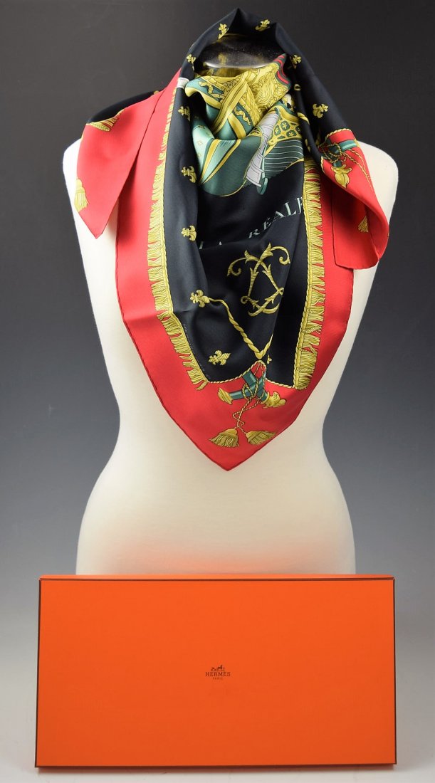 Vintage Hermes Silk Scarf (1 of 4)