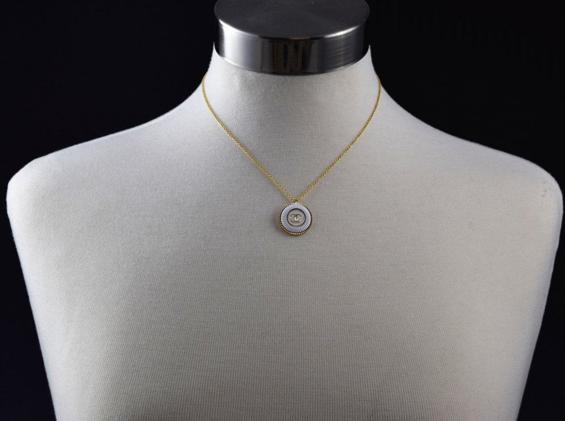 Chanel Button Necklace (1 of 2)