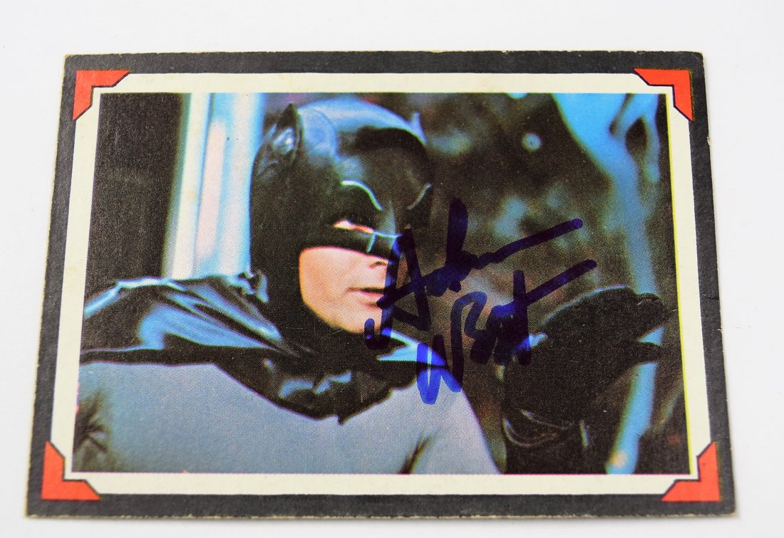 Adam West Signed Card (1 of 2)