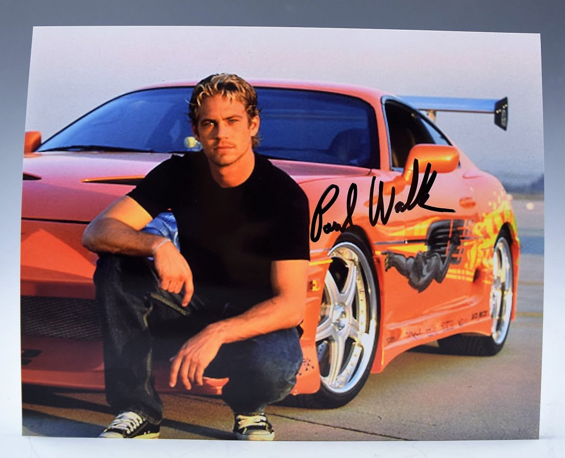 Paul Walker Signed Photograph (1 of 2)