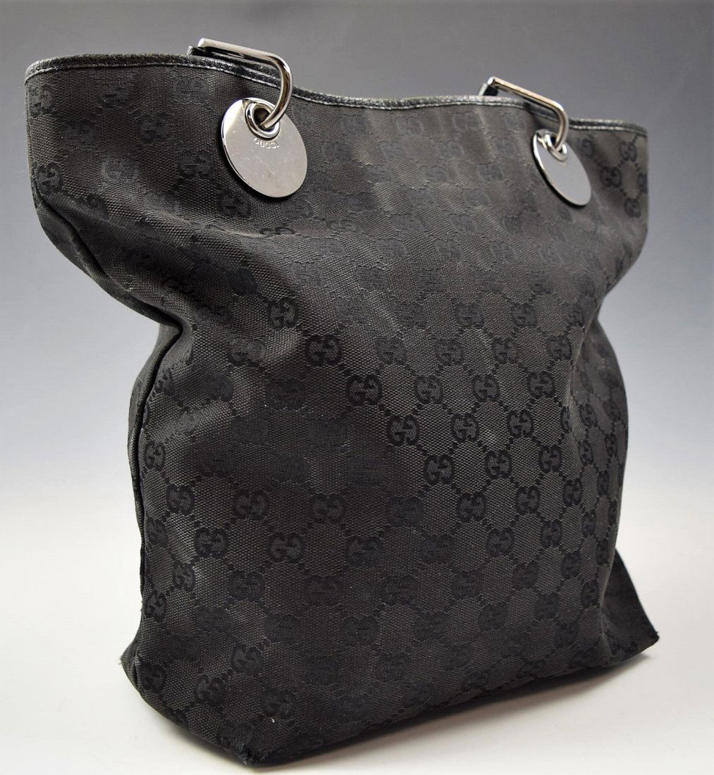 Vintage Gucci Canvas Handbag (1 of 4)