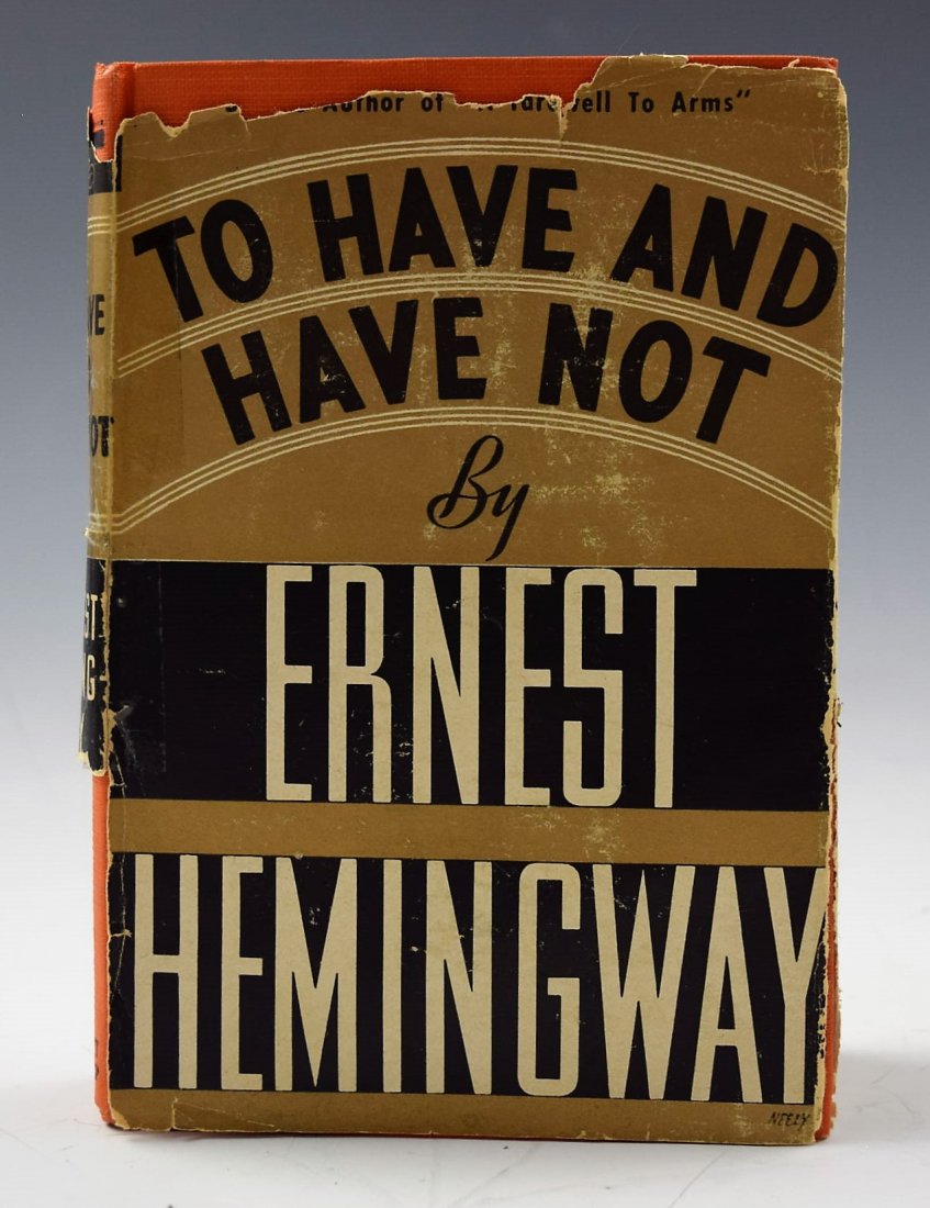 Ernest Hemingway Signed Book (1 of 4)