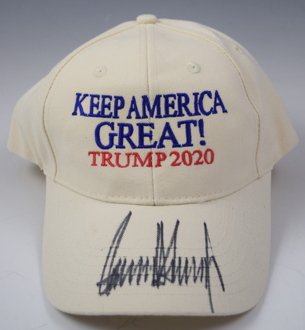 Donald Trump Autograph Campaign Hat (1 of 2)