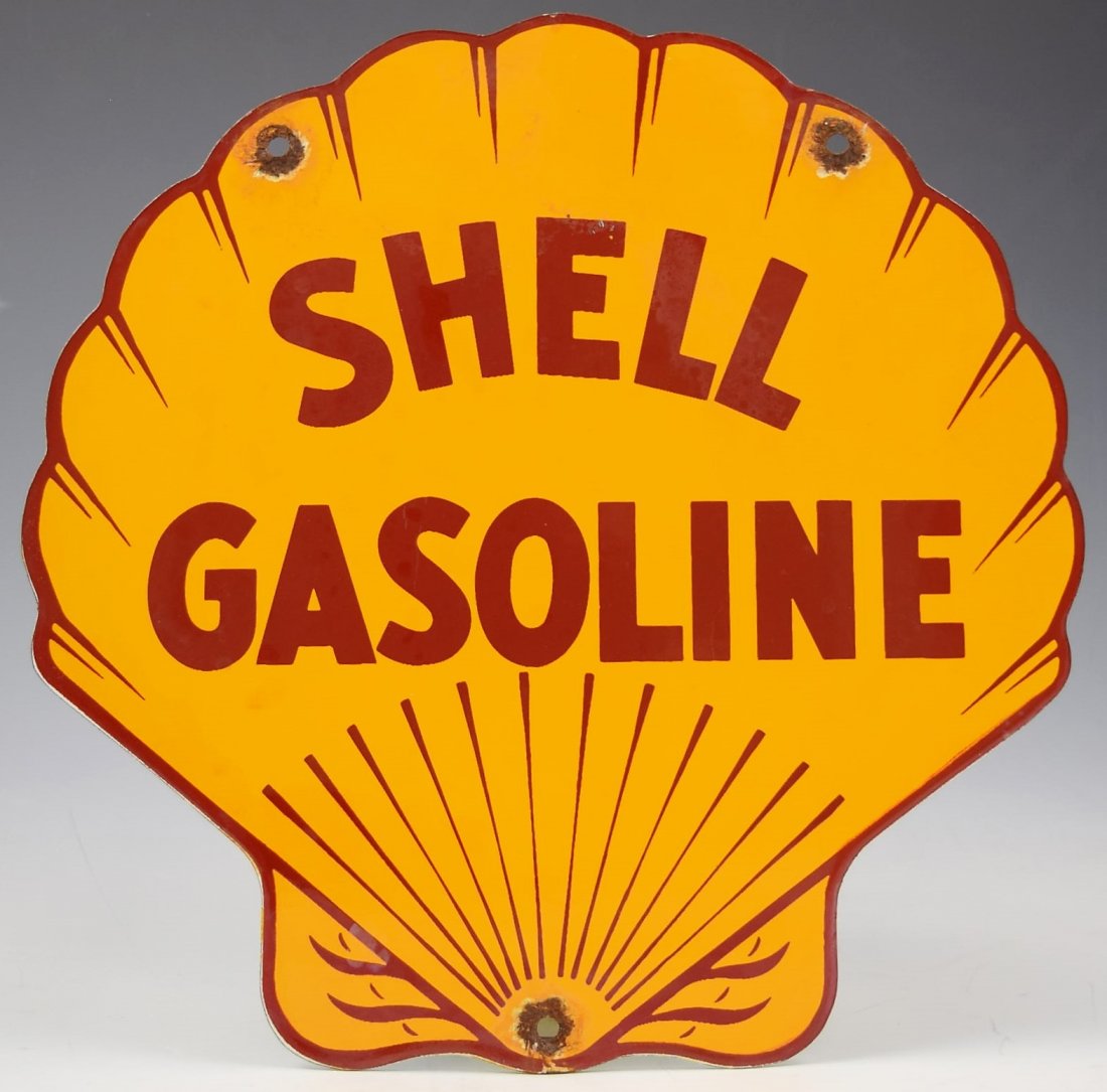 Vintage Shell Gasoline Sign (1 of 1)