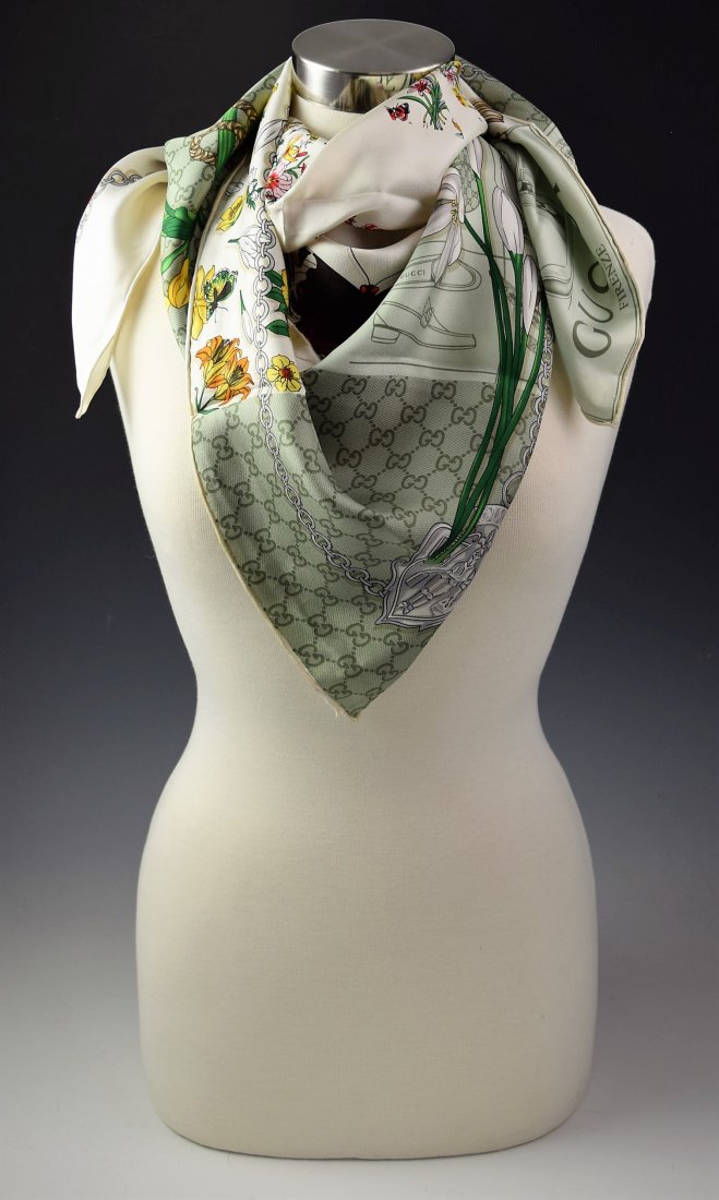 Gucci Silk Scarf (1 of 3)