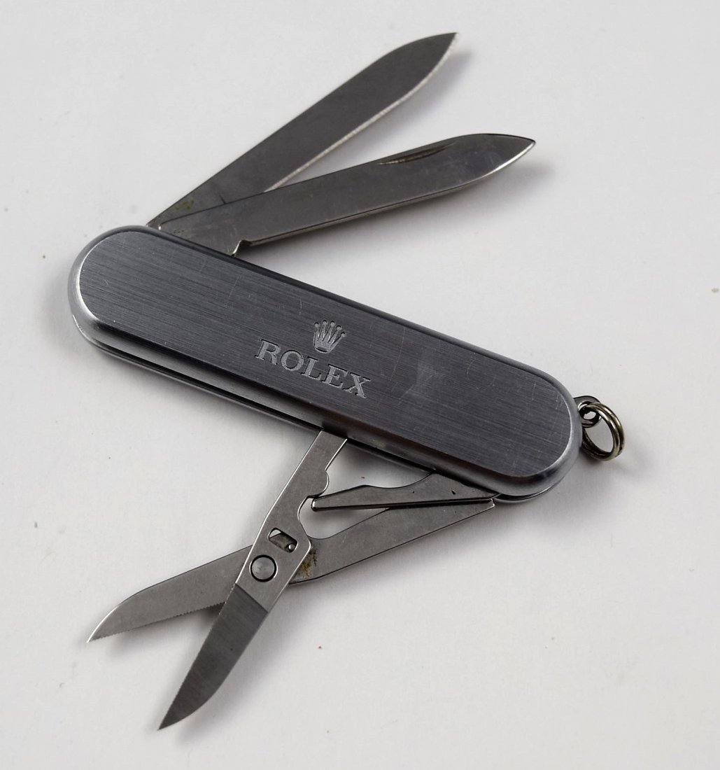 Rolex Pocket Knife: Rolex stainless steel pocket knife