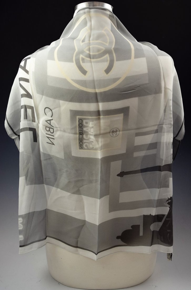 Vintage Chanel Silk Scarf (1 of 1)