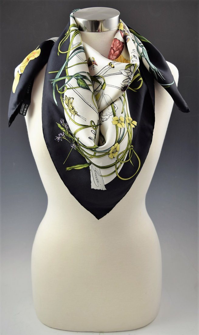 Gucci Silk Scarf (1 of 3)