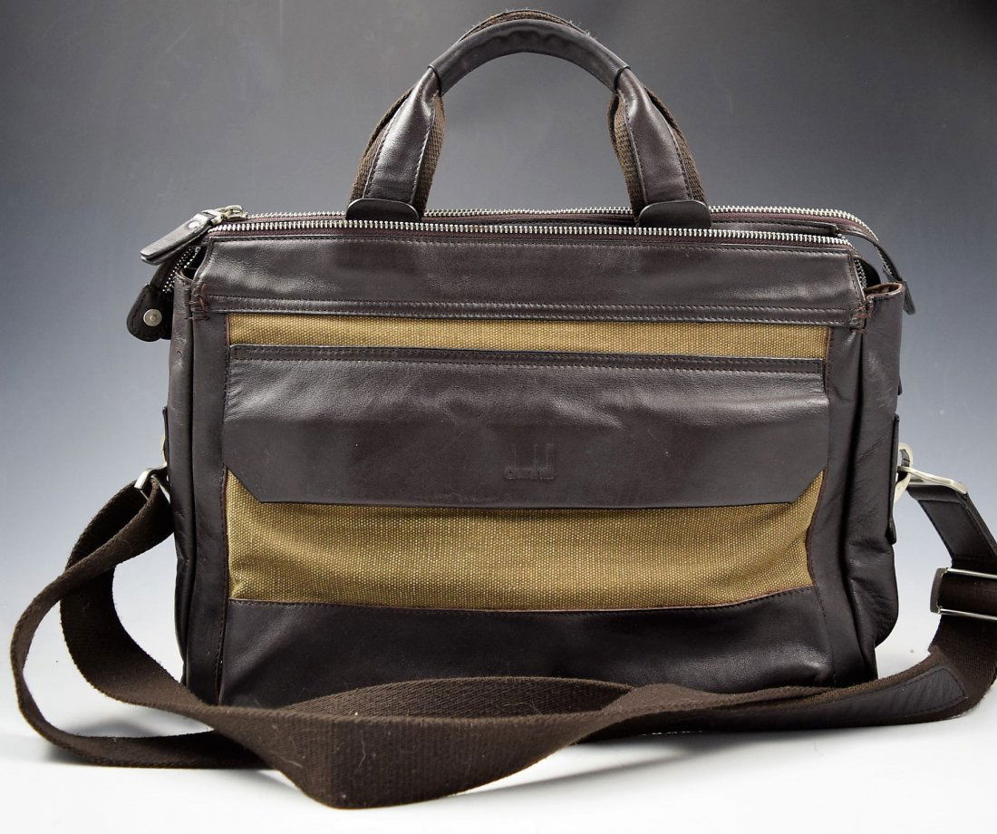 Dunhill Leather Messenger Bag (1 of 4)