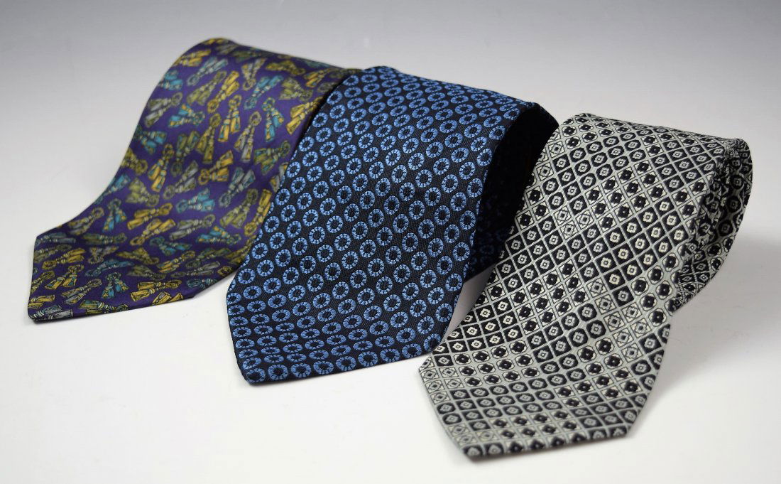 Fendi Silk Ties (1 of 2)