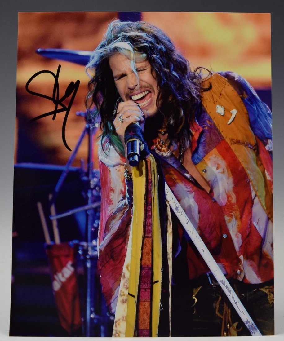 Steven Tyler Signed Photograph (1 of 2)