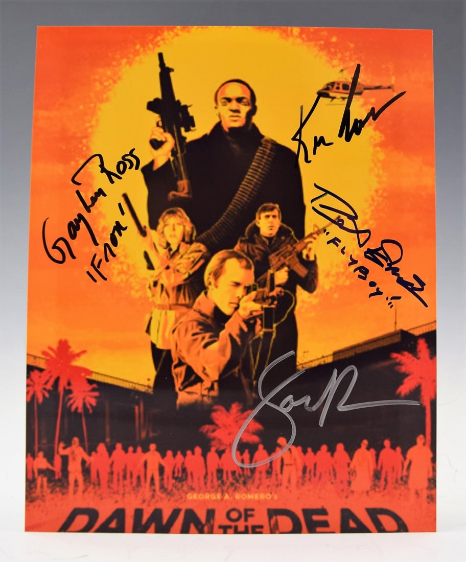 Dawn Of The Dead Cast Signed Photograph (1 of 2)