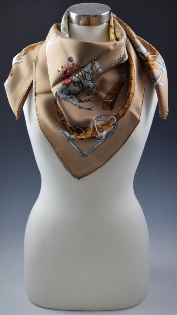 Vintage Hermes Silk Scarf (1 of 2)