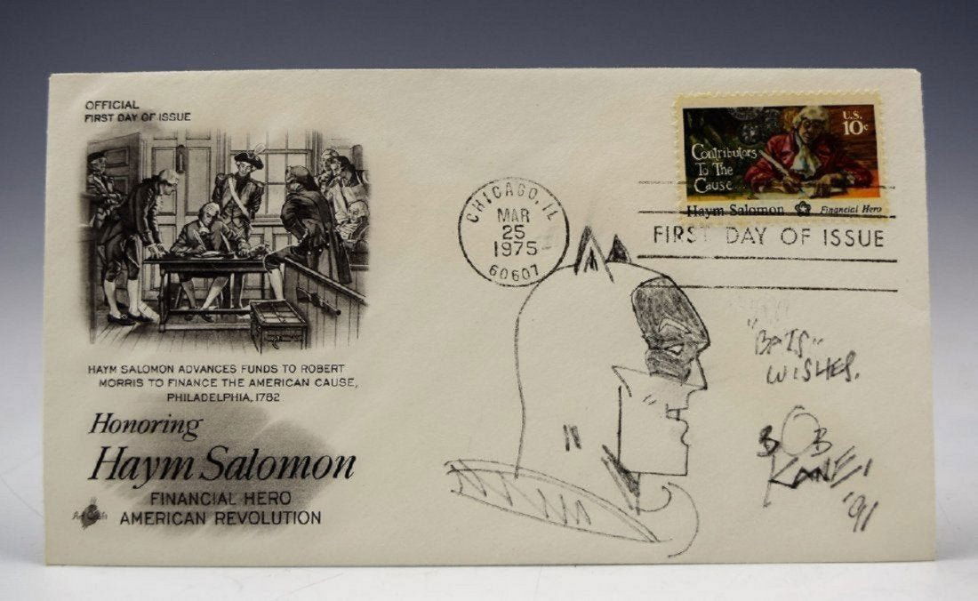 Bob Kane Drawing (1 of 1)