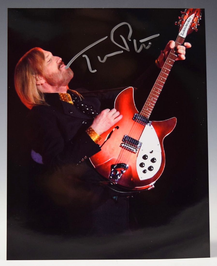Tom Petty Signed Photograph (1 of 3)