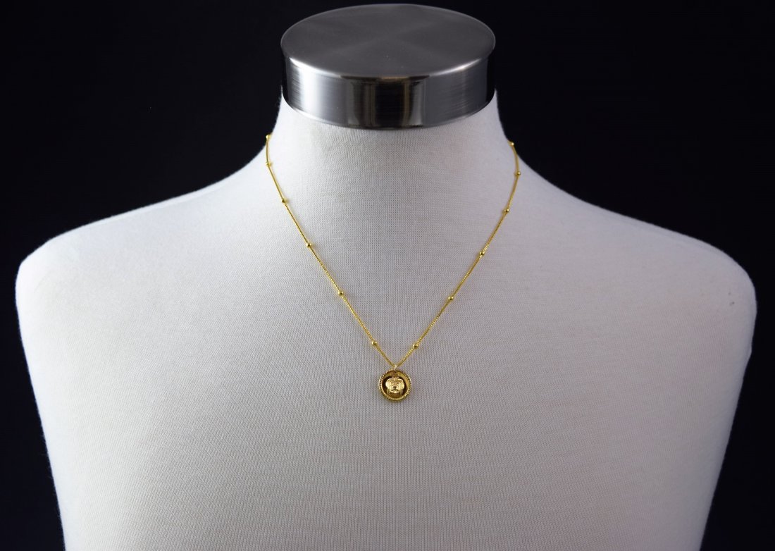 Chanel Button Necklace (1 of 4)
