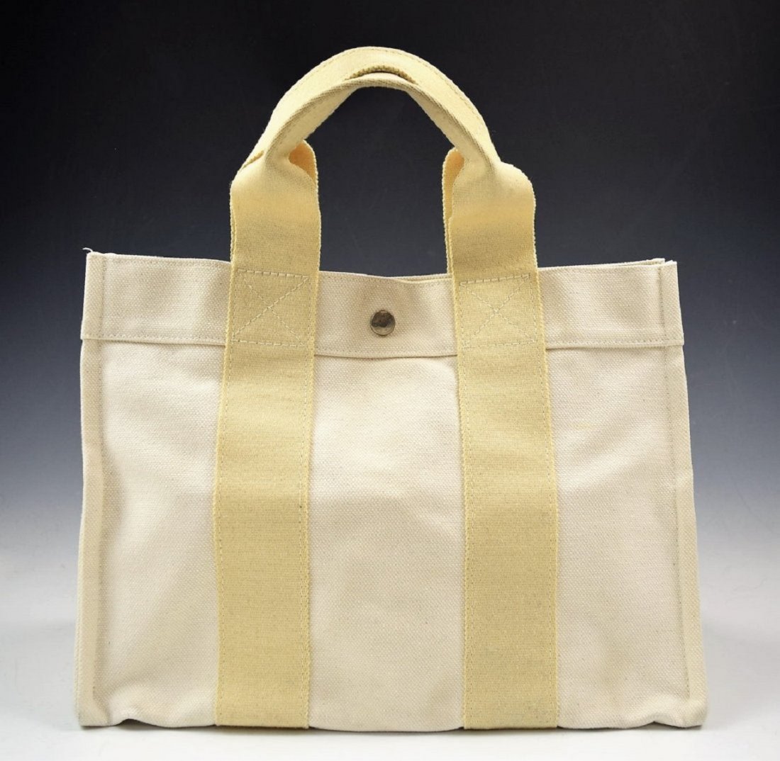 Hermes Canvas Tote (1 of 3)