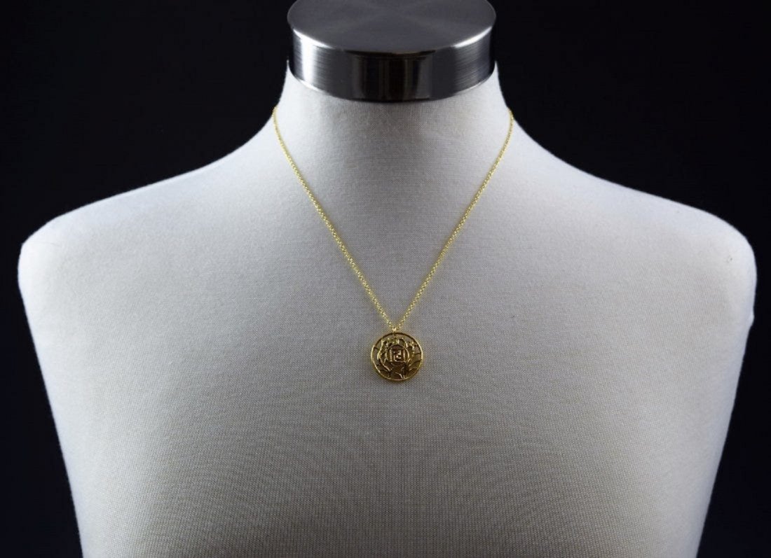 Vintage Fendi Button Necklace (1 of 4)