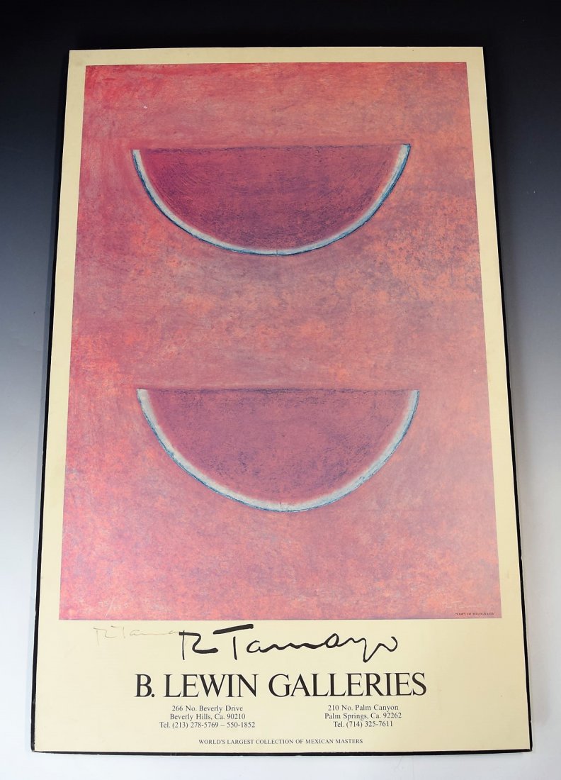 Rufino Tamayo Signed Poster (1 of 5)