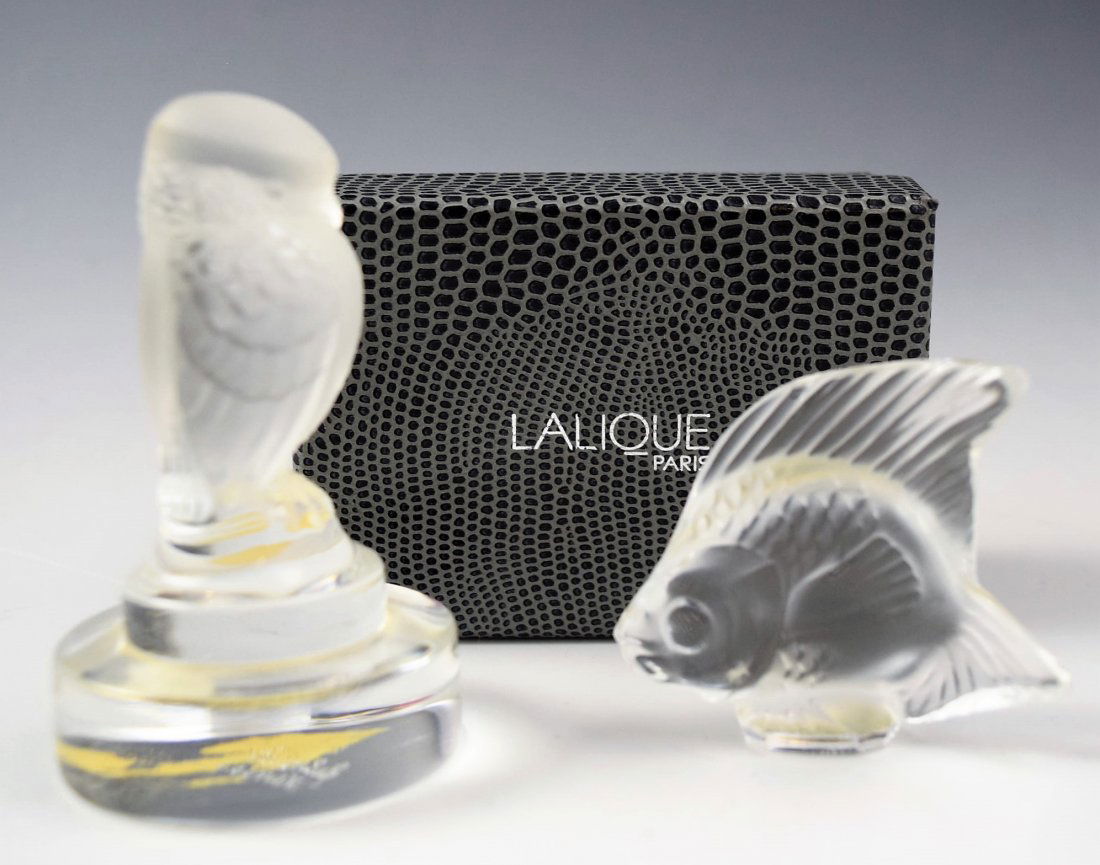 Lalique Paperweights (1 of 2)