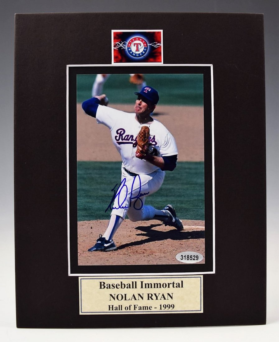 Nolan Ryan Signed Photograph (1 of 2)