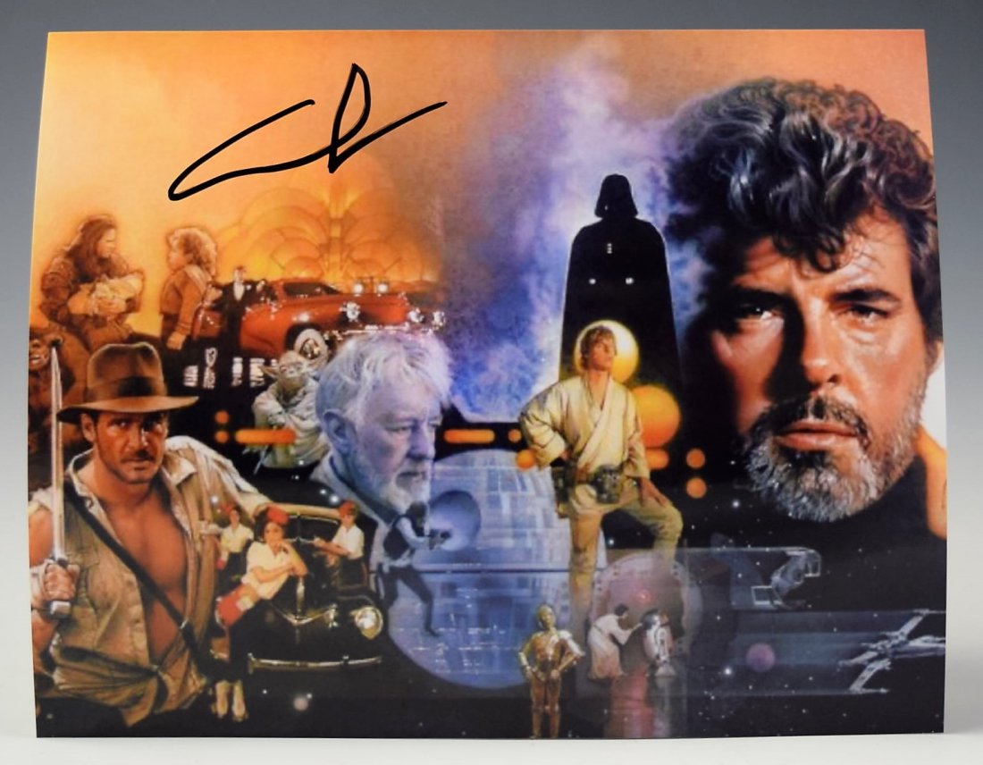 George Lucas Signed Photograph (1 of 3)