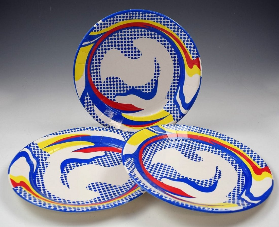 After Roy Lichtenstein Plates (1 of 3)