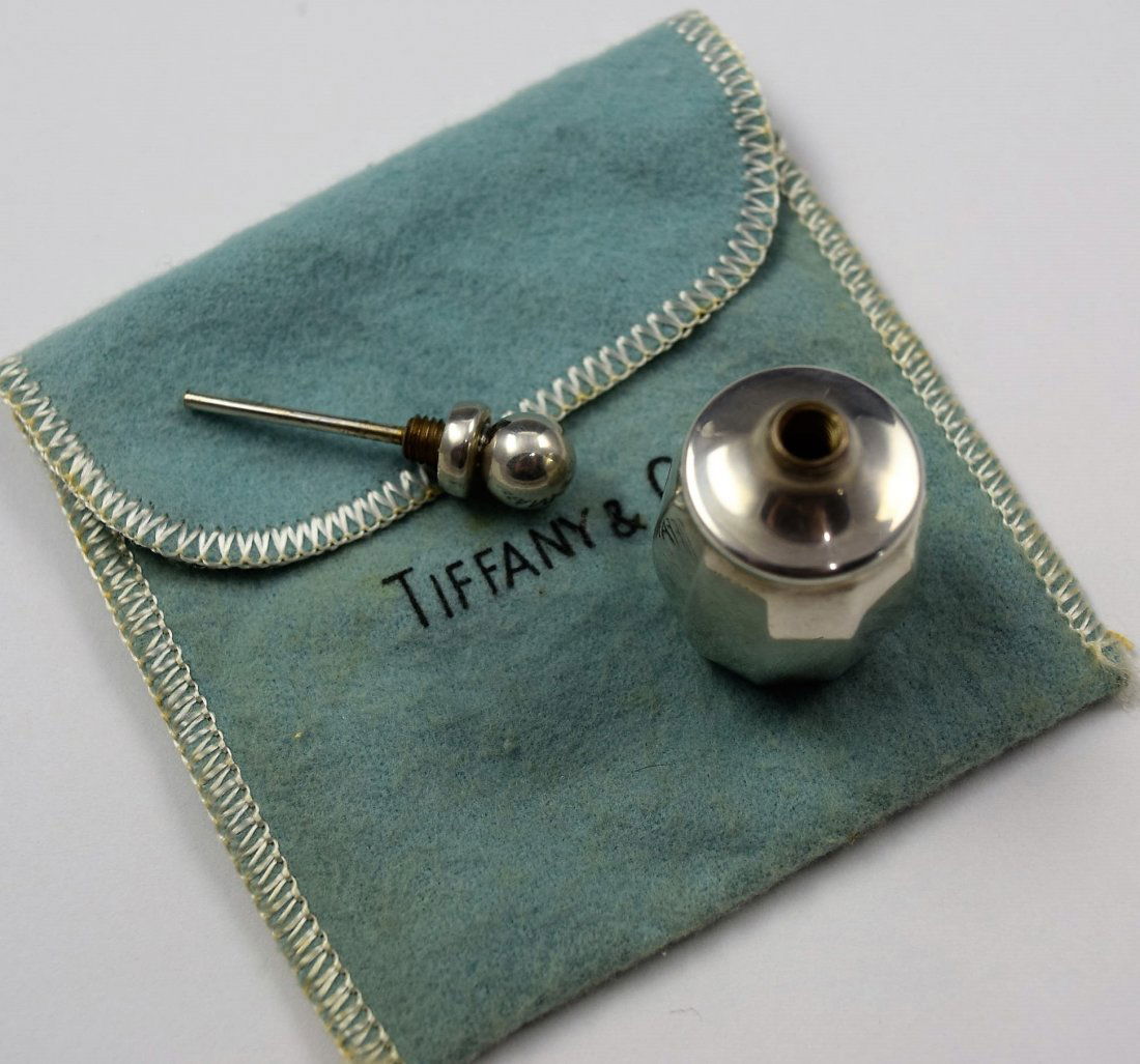 Vintage Tiffany & Co Sterling Silver Perfume Bottle (1 of 3)