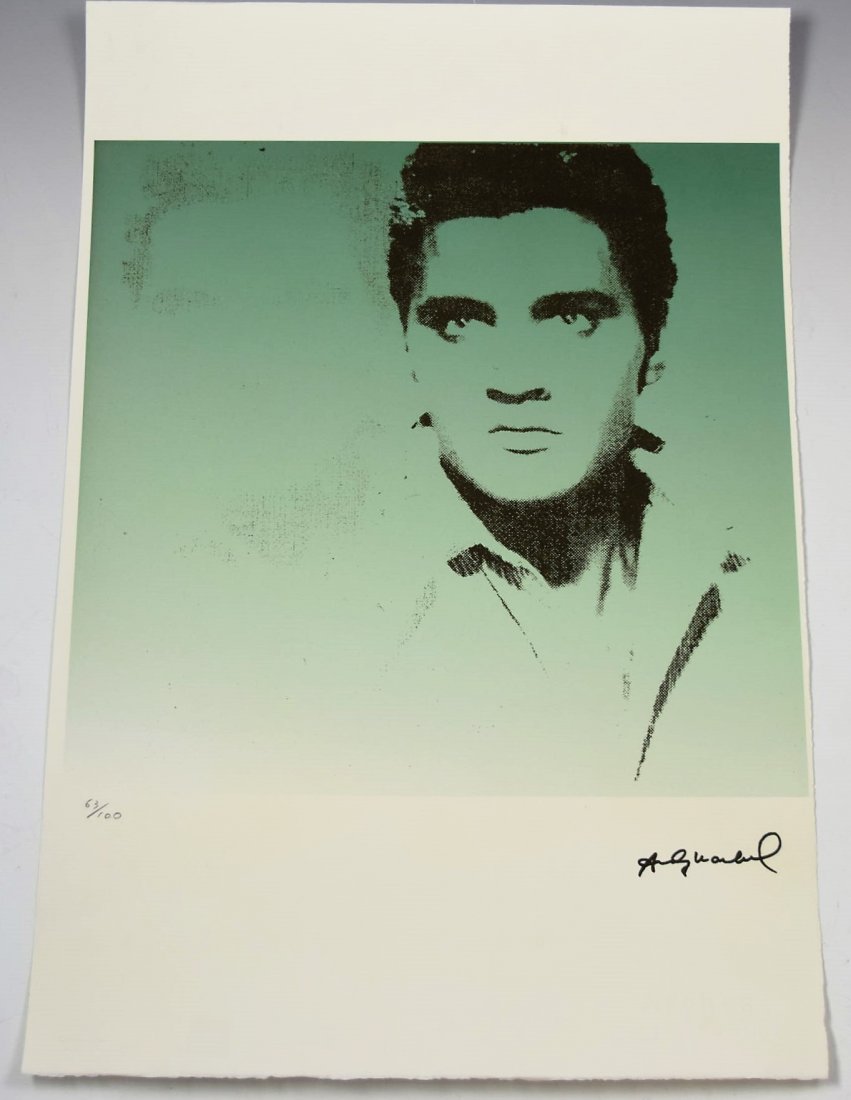 Andy Warhol Numbered Lithograph (1 of 4)