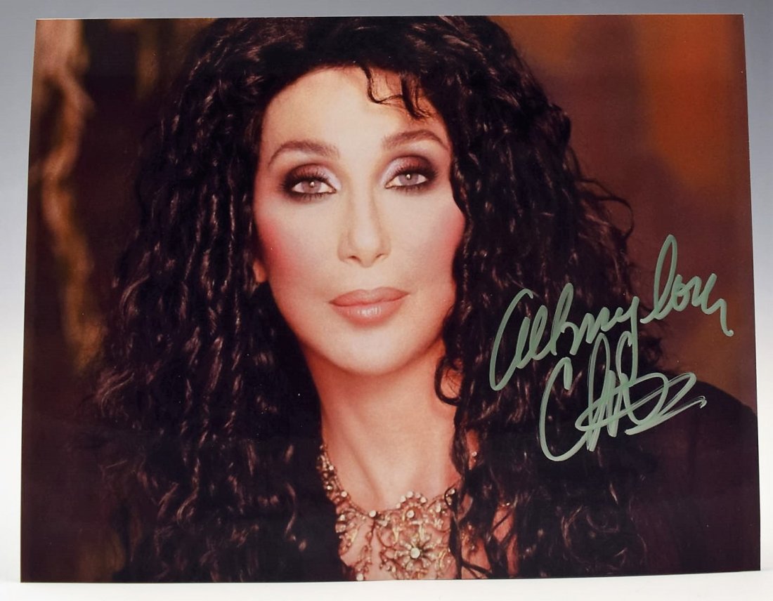 Cher Signed Photograph (1 of 3)