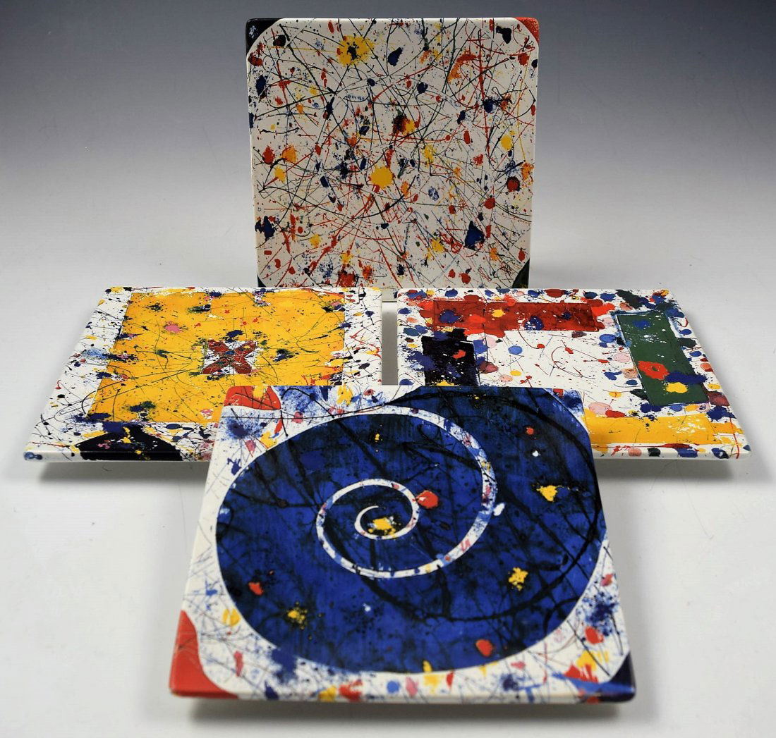 Sam Francis Collector Plates (1 of 4)