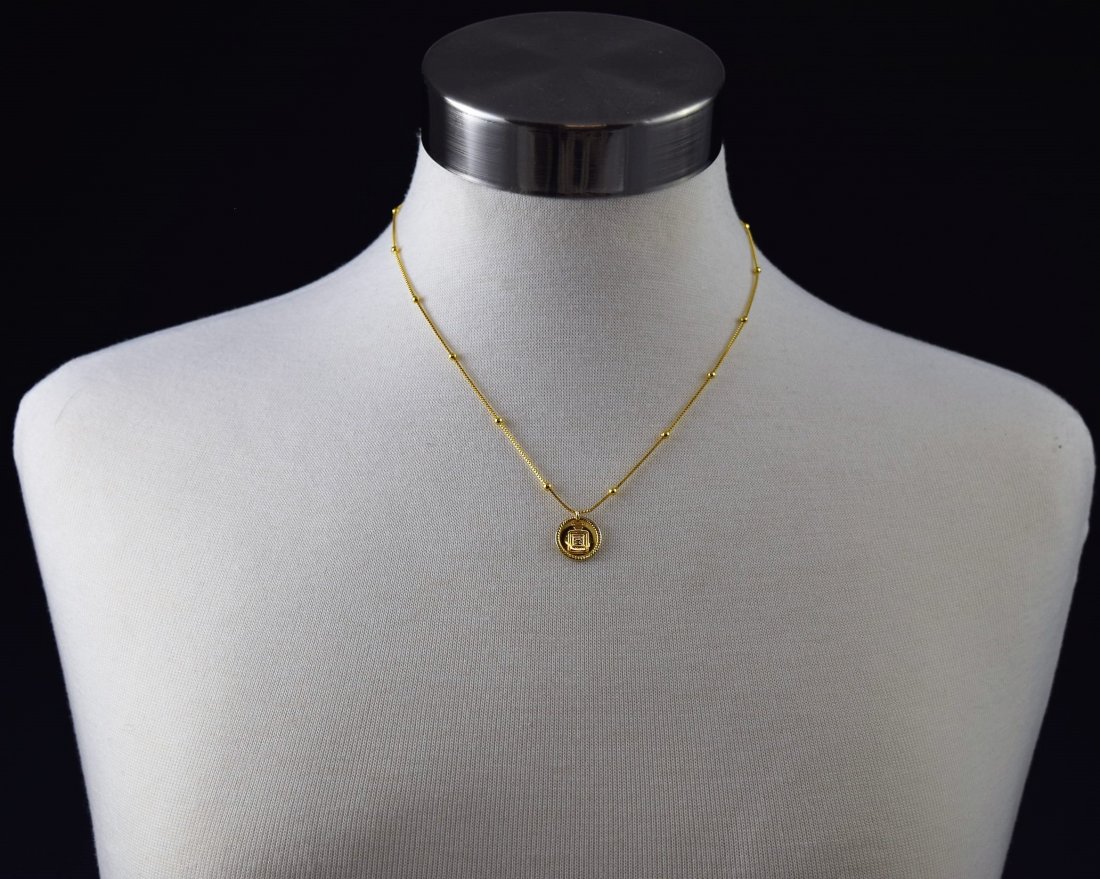 Chanel Button Necklace (1 of 3)