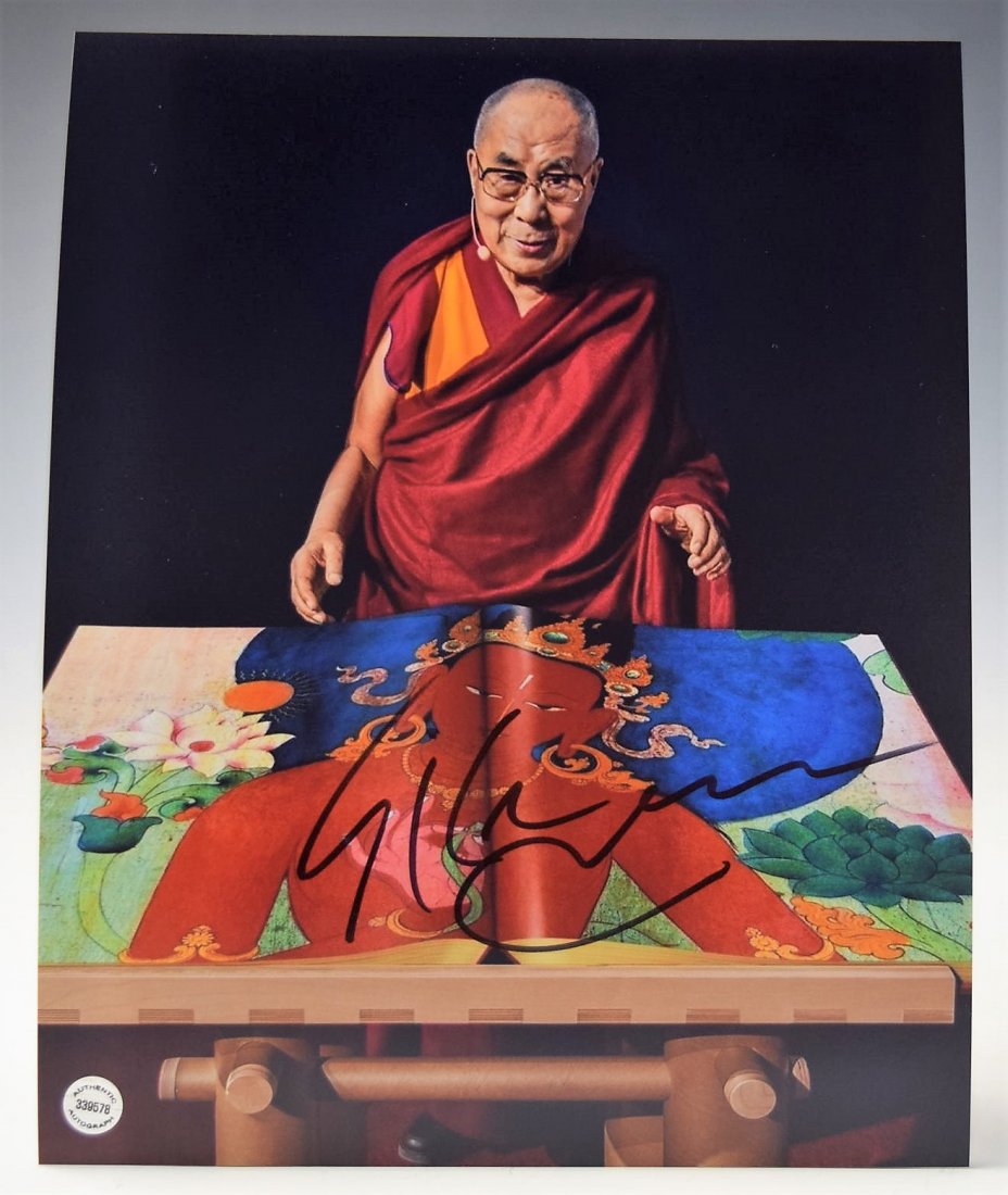 Dalai Lama Signed Photograph (1 of 3)