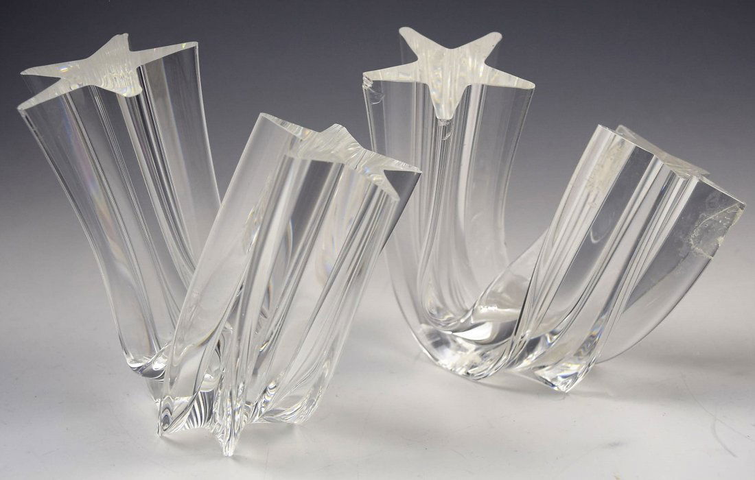 Steuben Star Stream Sculptures (1 of 3)