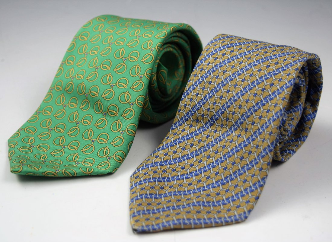 Hermes Silk Ties (1 of 2)