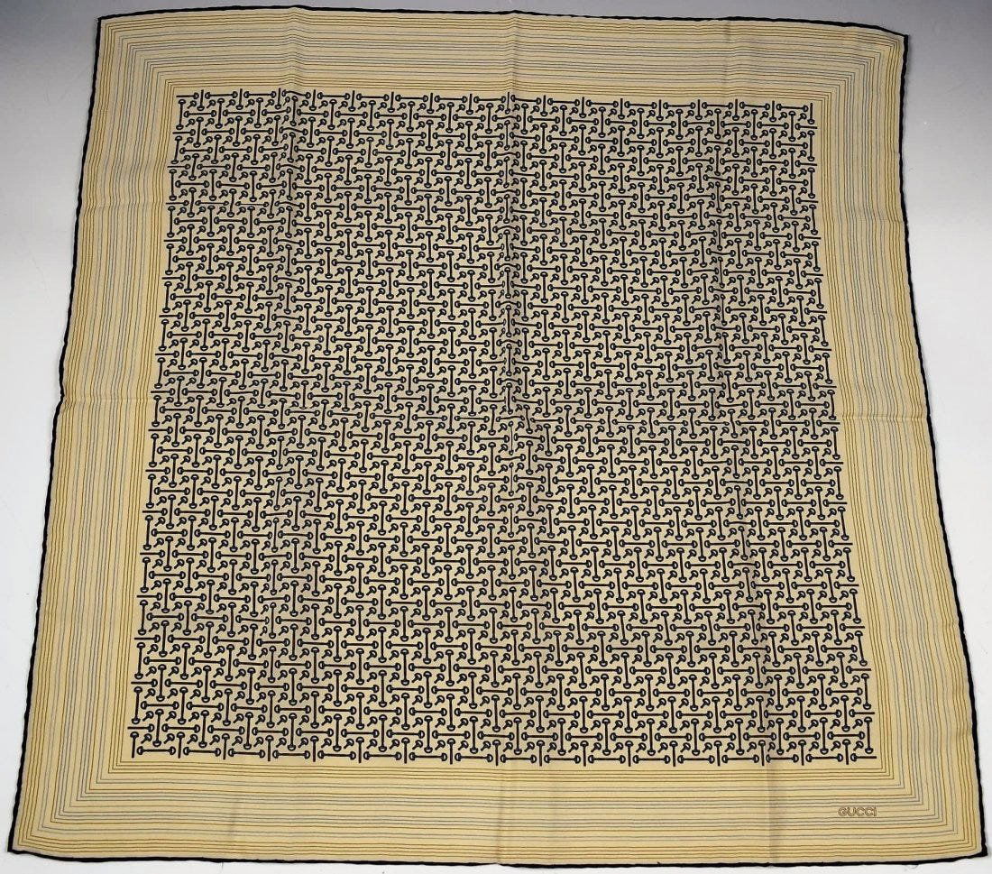 Vintage Gucci Silk Scarf (1 of 3)