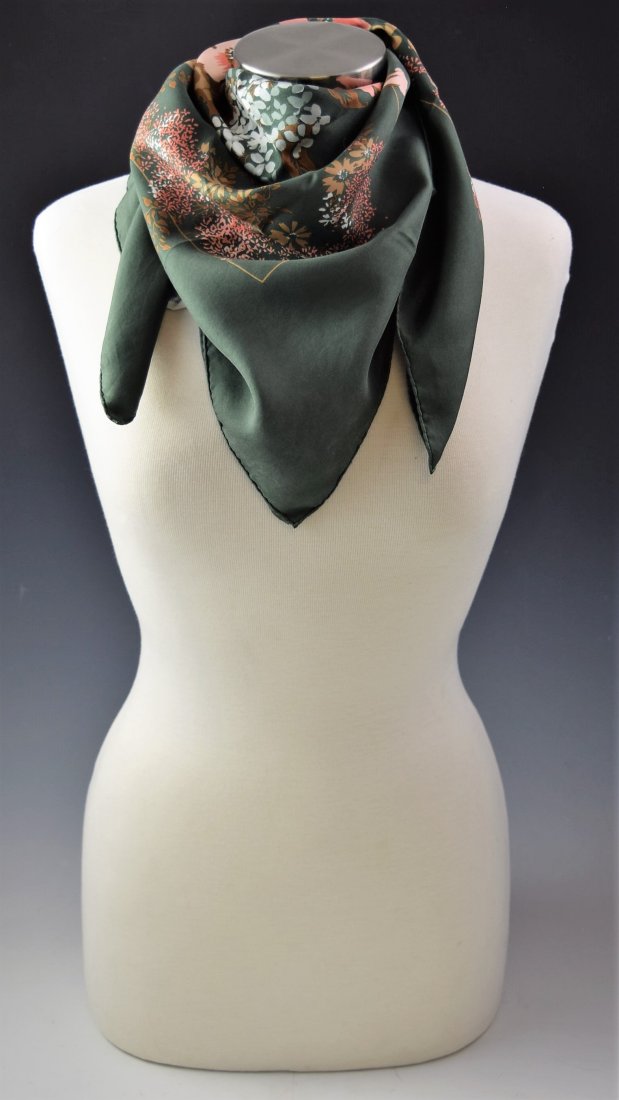 Vintage Christian Dior Silk Scarf (1 of 4)