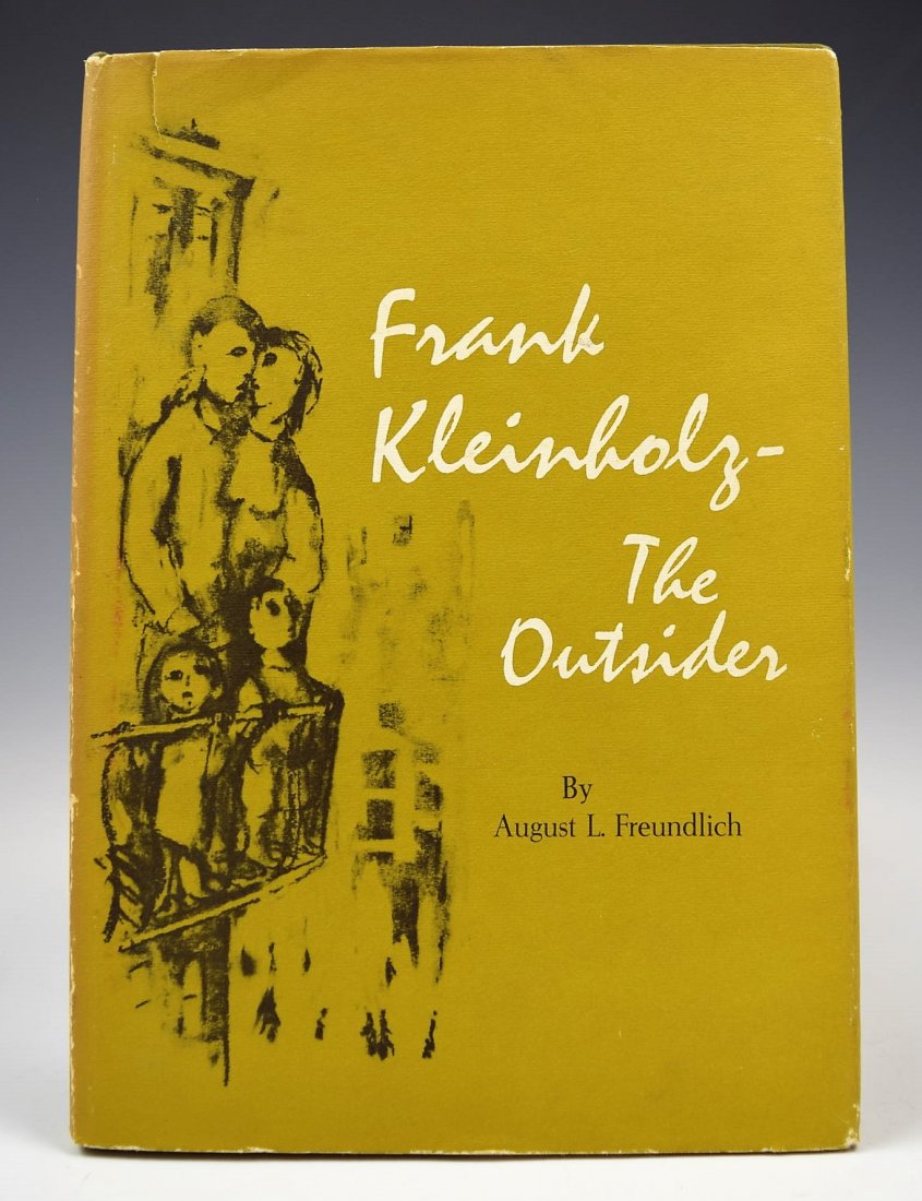 Frank Kleinholz Signed Book & Drawing (1 of 6)