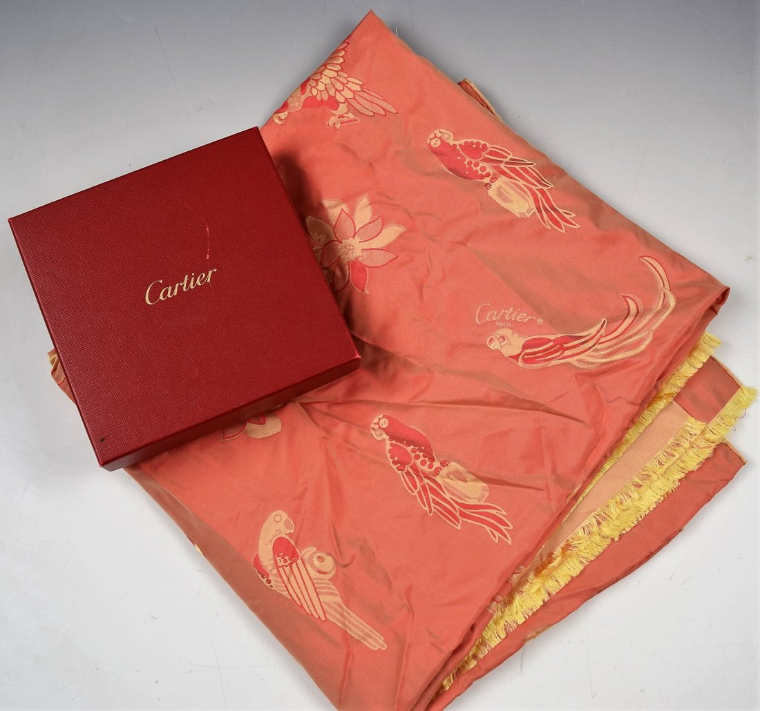 Cartier Silk Scarf/Shawl (1 of 2)