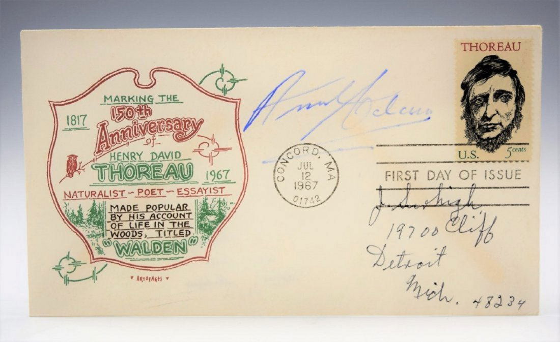 Ansel Adams Signed Envelope (1 of 2)