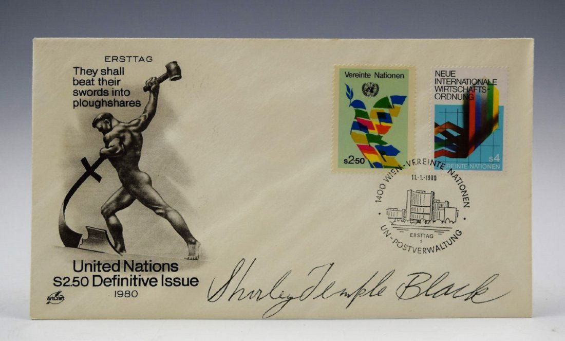 Shirley Temple Signed Envelope (1 of 2)