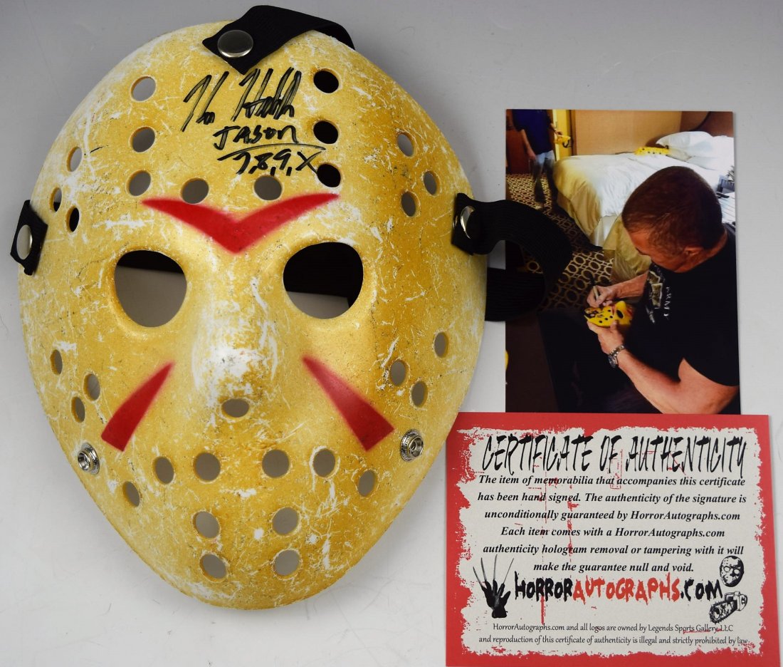 Kane Hodder Signed Mask (1 of 3)