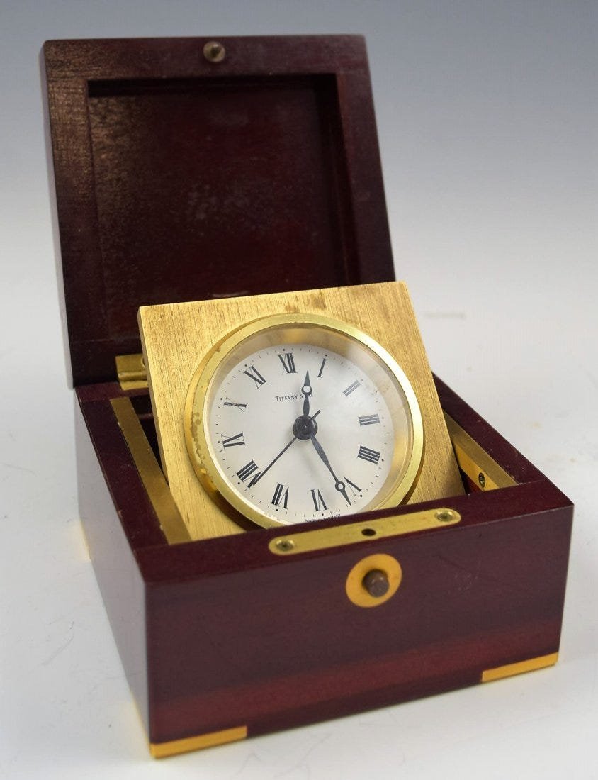 Vintage Tiffany & Co Clock (1 of 3)