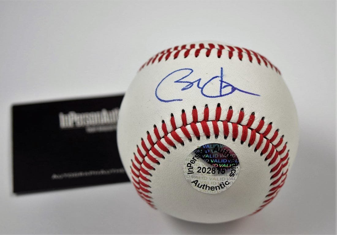 Barack Obama Signed Baseball (1 of 3)