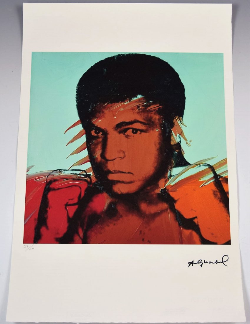 Andy Warhol Numbered Lithograph (1 of 4)