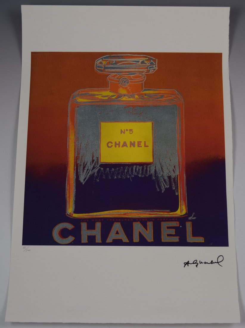 Andy Warhol Numbered Lithograph (1 of 4)