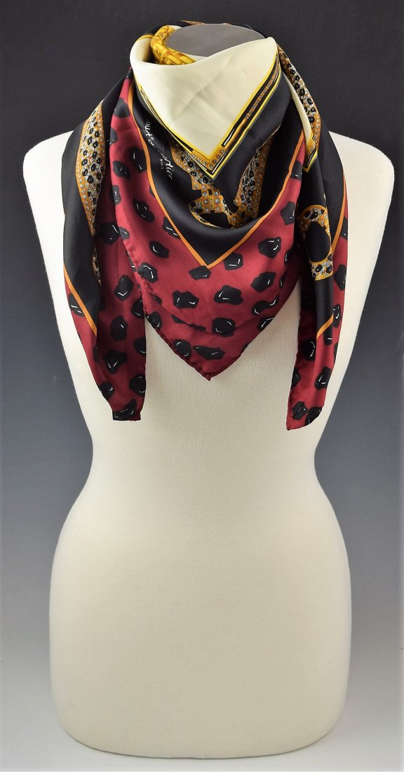 Vintage Cartier Silk Scarf (1 of 3)